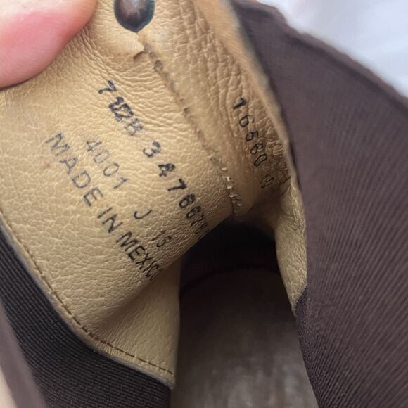 Frye Carson Chelsea Ankle Boots Cognac Brown Sz 7.5 Western Indie Distressed - Picture 11 of 16